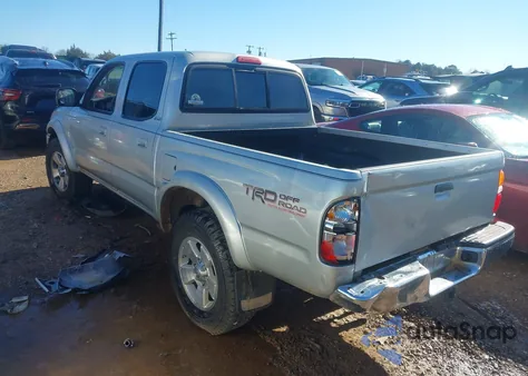 2002 Toyota Tacoma Base V6 из США, поврежденный, VIN 5TEHN72N92Z014553